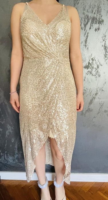 Официална рокля с пайети