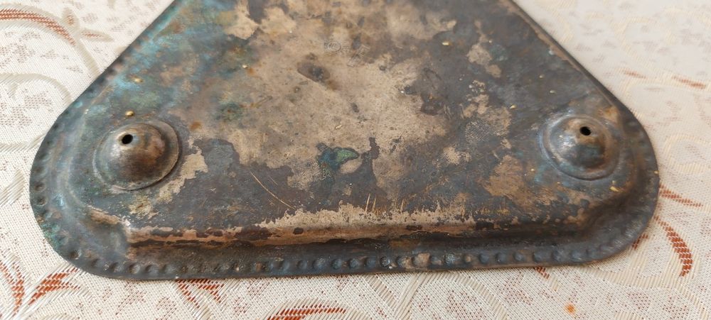 Маленький поднос латунь