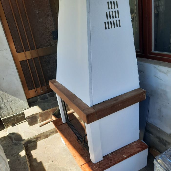 Șemineu complet marca germană  de 8000w