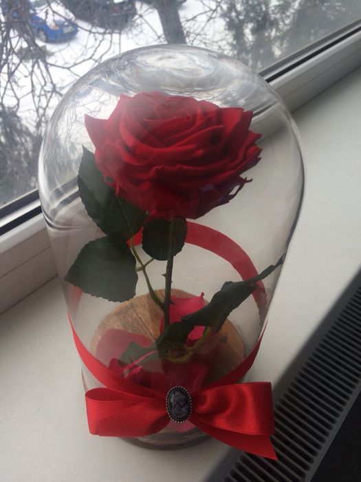 Cadou Ideal floral cu trandafiri criogenati