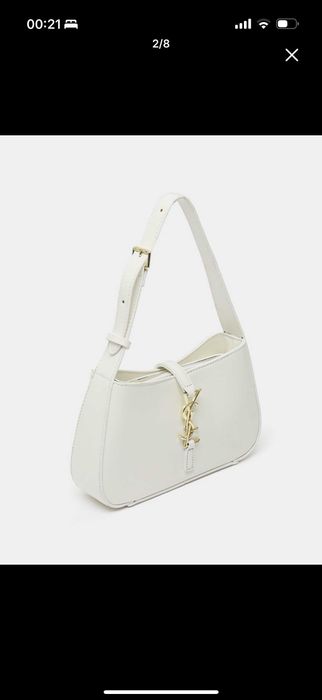 Новая белая сумка (дизайн YSL)