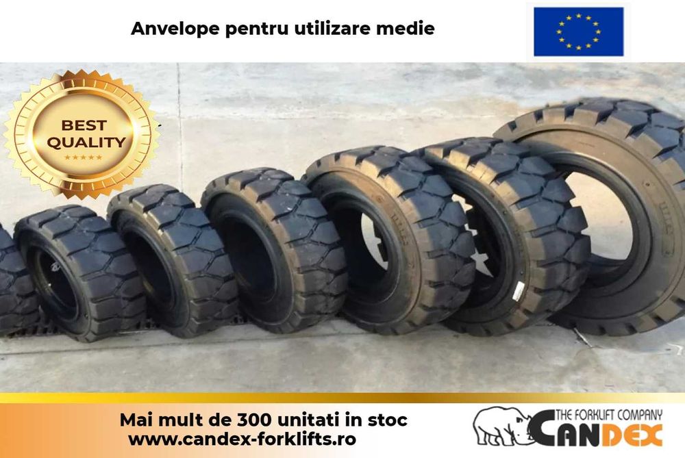 anvelopa stivuitor 650 10 caucic plin economic 6h din 24h