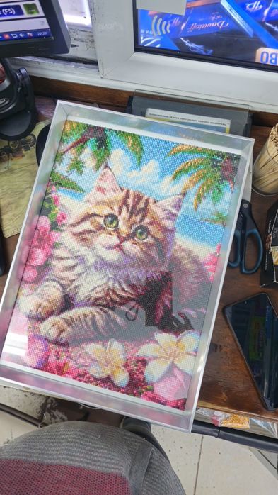 Рамкирани Готови  диамантени гоблени 30x40