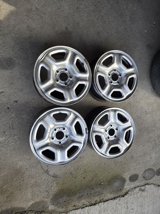 Jante Dacia Duster 5x114,3 Din otel R16 4 bucati