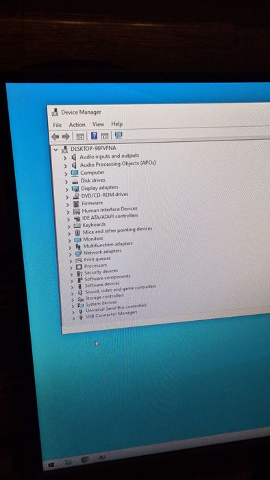 Desktop PC HP EliteDesk 705 G4 SFF AMD A6-9500 3.5 ghz , 8gb RAM DDR 4 , SSD NVMe 256 gb