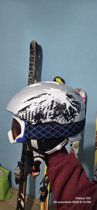 Casca ski si ochelari