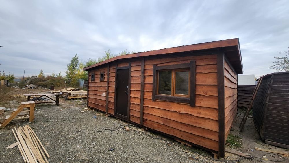 Изготовление каркасных бань.