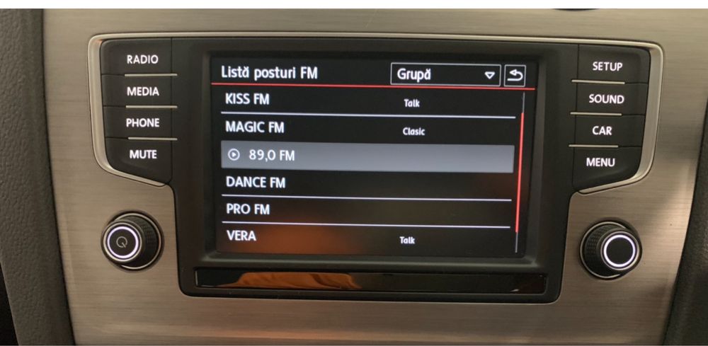 Display navigatie golf 7, passat b8. Cod: 3G0 919 605