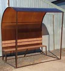 БИСЕТКА металлическая для дома дачи курилка