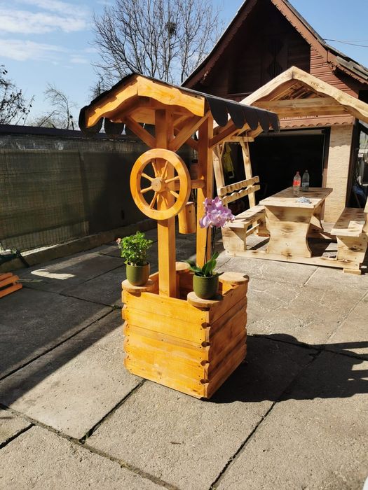 Foișor și leagăne rustice model pergola!