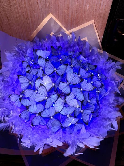 букеты из бабочек по самым доступным ценам