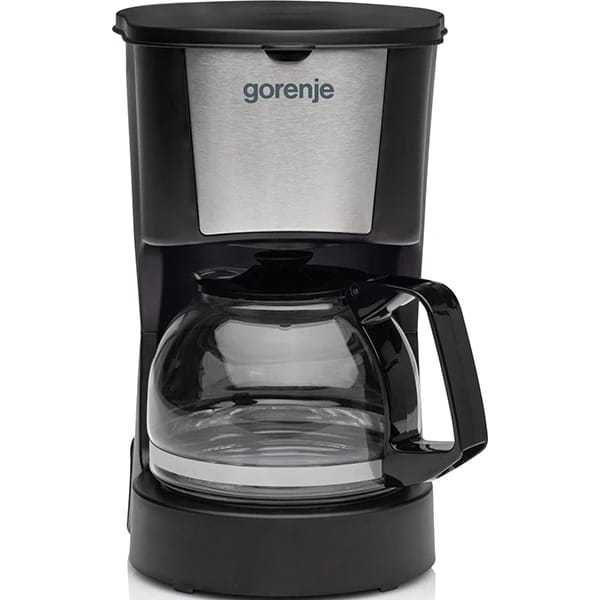 Cafetiera GORENJE CM06BK, 0.6l, 600W, 4 cesti, negru-argintiu