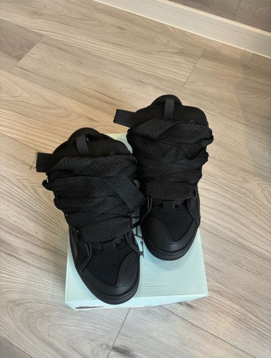 Lanvin curb sneakers