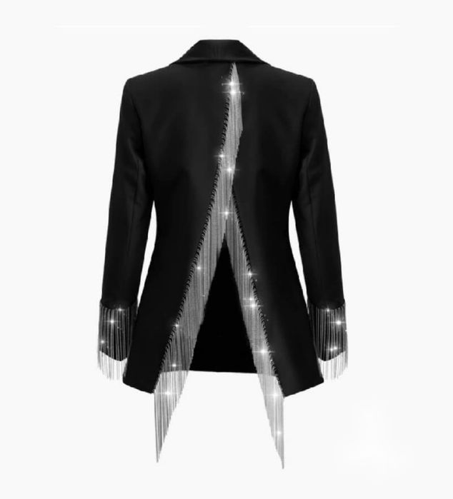 Sacou Rin Couture negru, sexy-elegant
