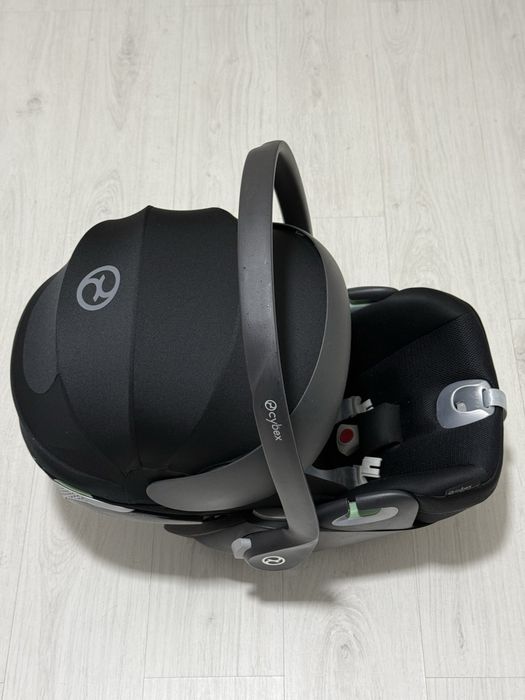 Scoica auto Cybex Platinum Cloud T Plus i-Size pentru copii, 0-24 luni + Baza T - Sepia Black