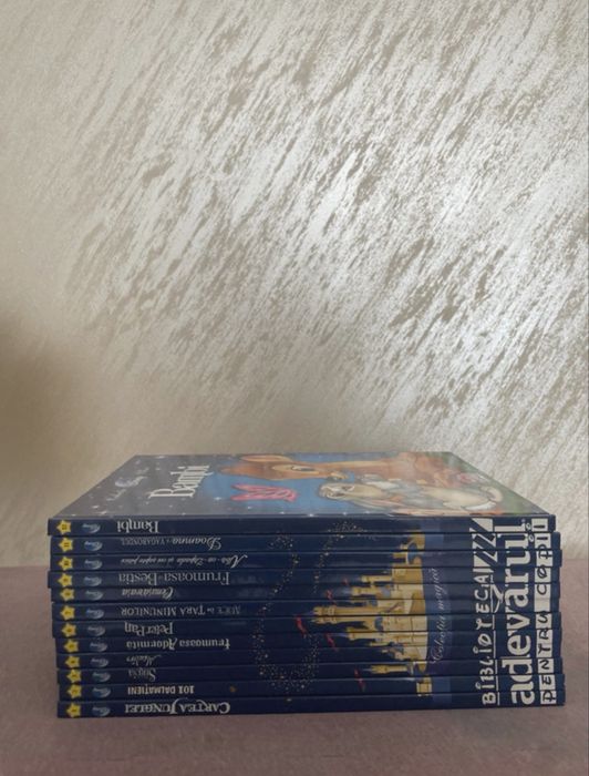 Colecție completă 12 cărți Disney Clasic - Editura Adevărul (Copertă Dură)