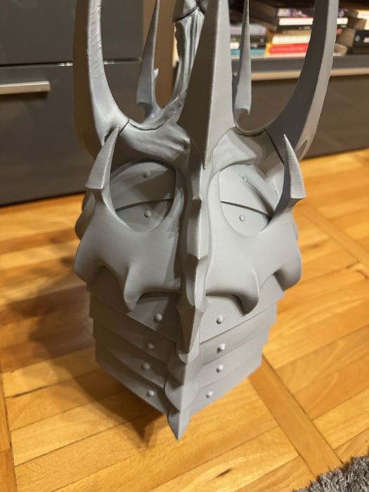 Warcraft Lich King Helmet – Arthas – Full Scale – Colecție / Cosplay