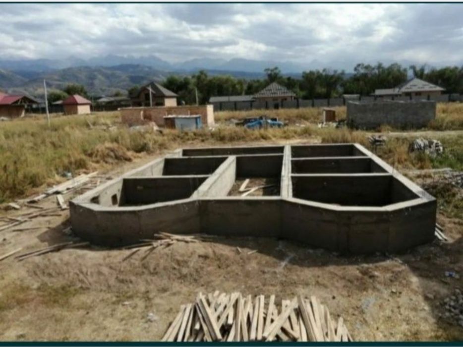 Фундамент бетон куямыз