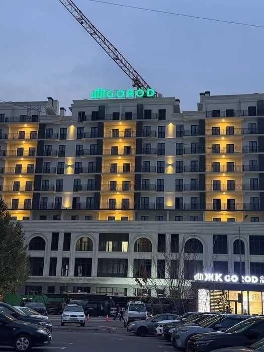 ЖК Gorod 3 комнатная 87м2 Черновая отделка Паркентский ориентир