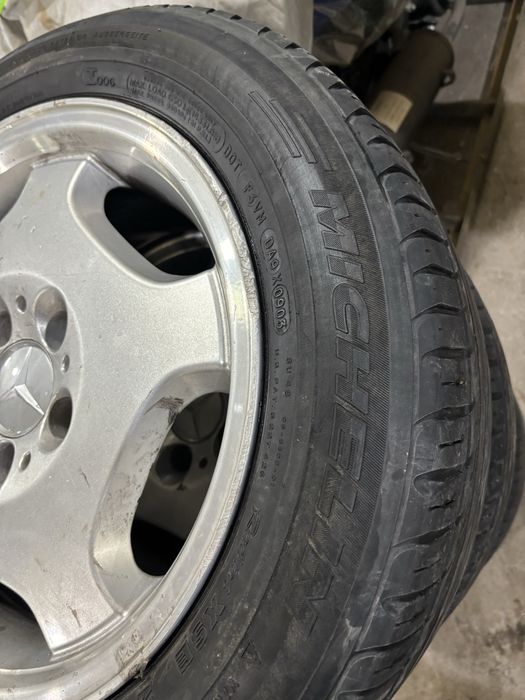 Комплект диск с резиной на мерседес