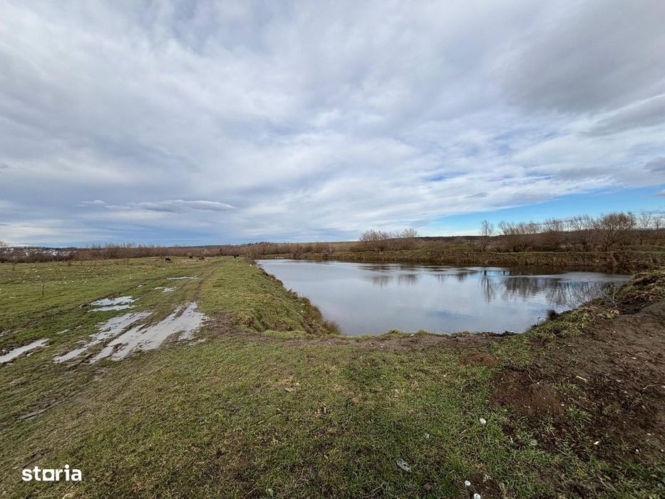 Teren extravilan 24.000 mp cu lac cu pesti zona Cristian