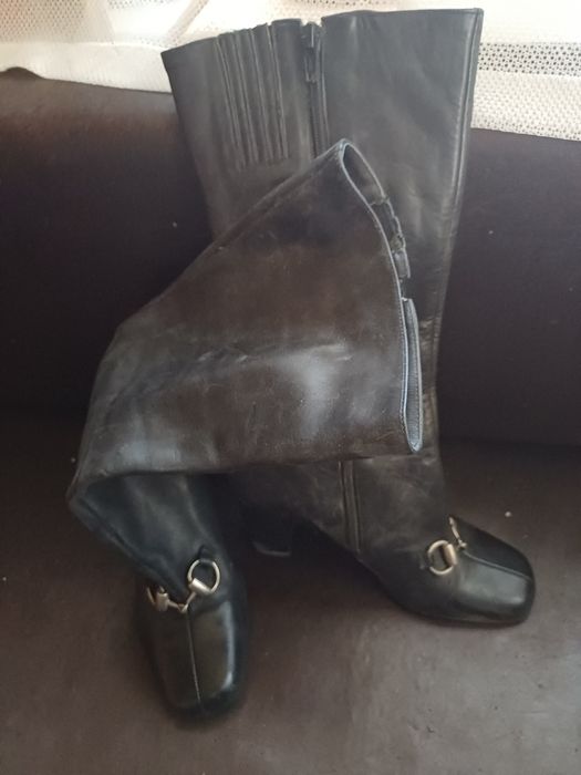 Дамски ботуши естествена кожа