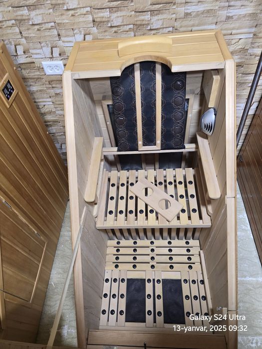Sauna bochka инфракрасная мини сауна.  Mini sauna