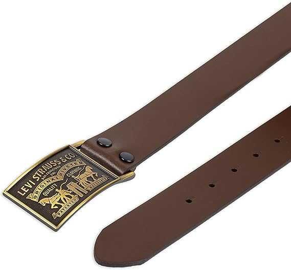 Ремень из натуральной кожи Levi's Leather Jean Belt! Новый с бирками!