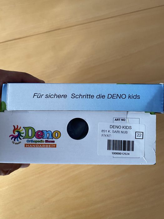 Ортопедични кожени,ръчно изработени детски обувки “Deno” kids