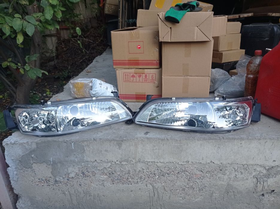 Фары Марк 2 90й, хрустальные