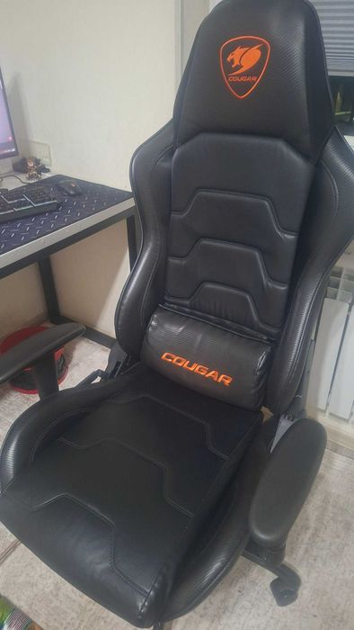 Игровой Кресло Cougar Armor Air black/ O‘yin kreslosi Cougar Armor Air