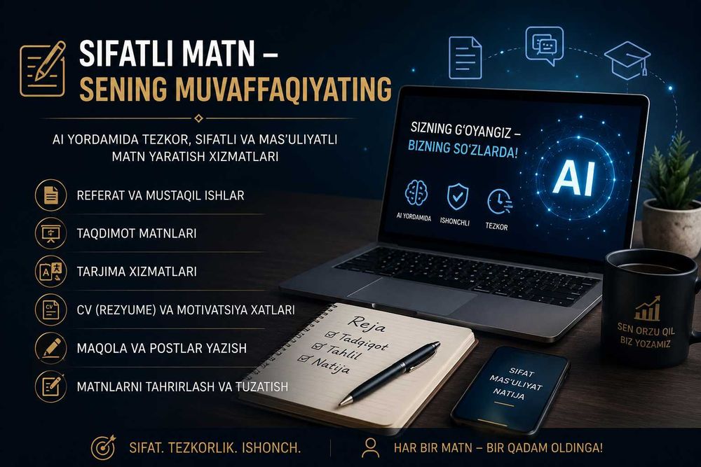 Sizlar uchun work freelancer