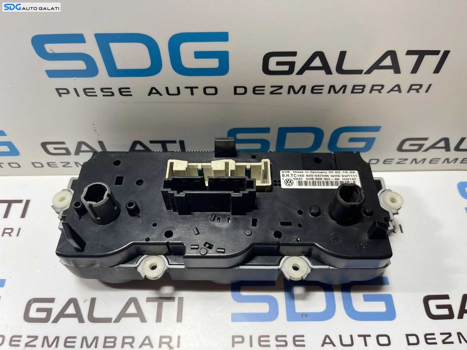 Climatronic Panou Comanda AC Aer Conditionat Clima Volkswagen Golf 5 2004 - 2008 Cod 1K0820047HM [1055]