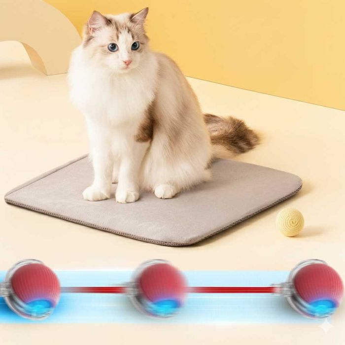 Котешка играчка Интерактивна 360° въртяща се играчка за котки и кучета