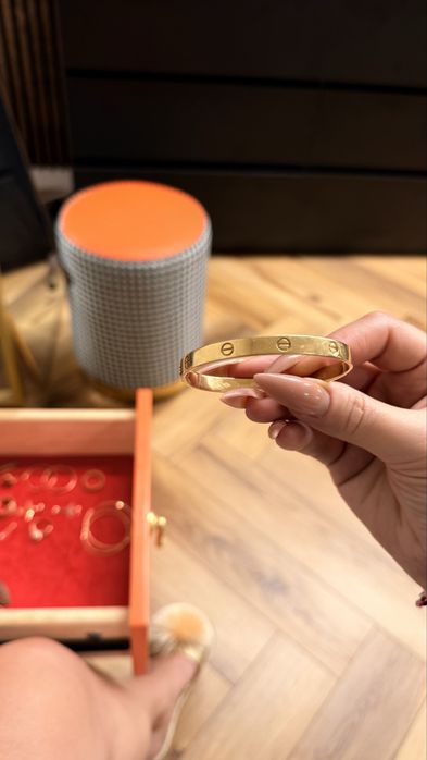 Золотой браслет ЛИТОЙ