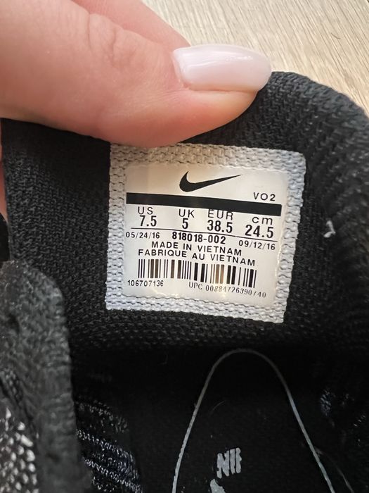 Nike air force flyknit 38.5