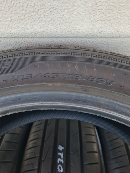 Летни гуми 4 броя HANKOOK VentusPrime3 215 45 R18 дот 0324