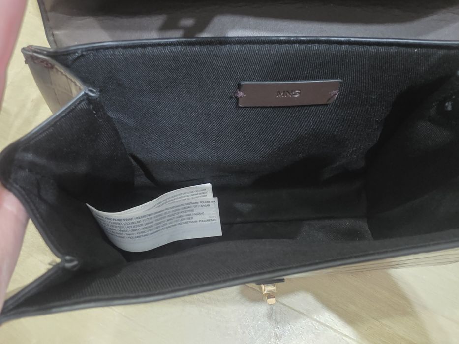 Обувки  MANGO шагрениран ефект