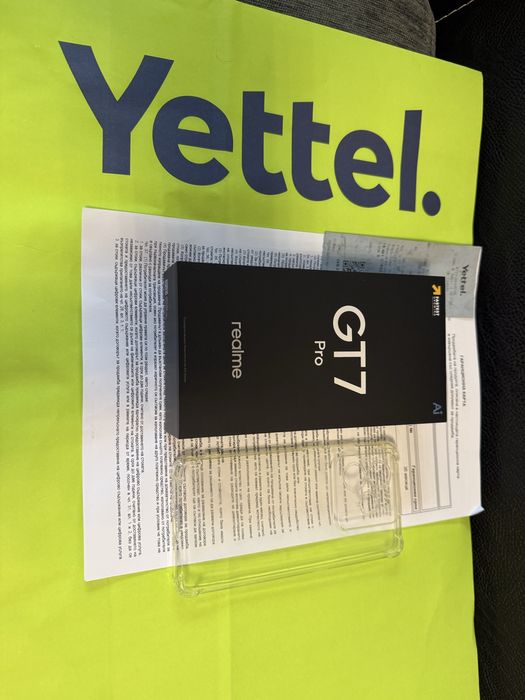 КАТО НОВ 512GB Realme GT 7 Pro Гаранция Yettel 2027г. Orange gt7