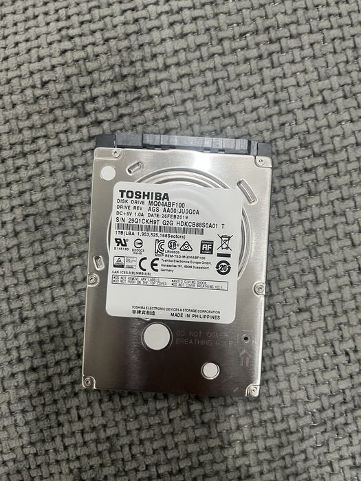 Toshiba HDD 2.5 Sata 1TB