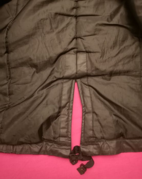 Geaca lunga/ pardesiu/ parka gluga dama, neagra, L, Cropp