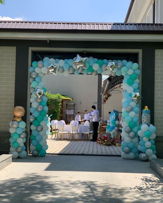 Оформление шарами Воздушные шар