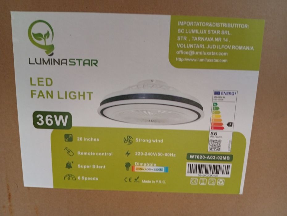 Aplica cu ventilator