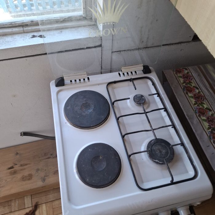 Плитка+газ. Духовка работает