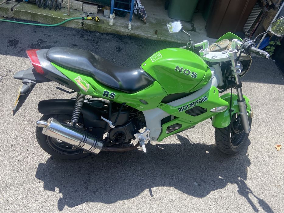 Scuter rich de 49 cm  set 80 transmisie automata