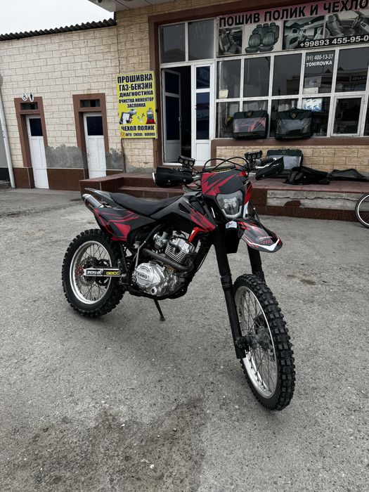 Enduro honda baja