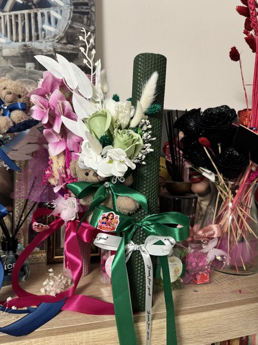 Lumanari marturii si invitatii botez