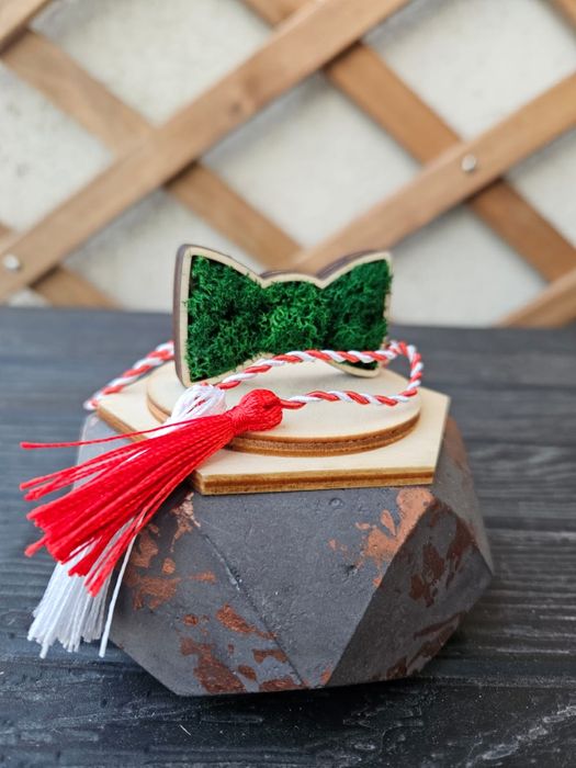 Martisoare licheni lucrate manual