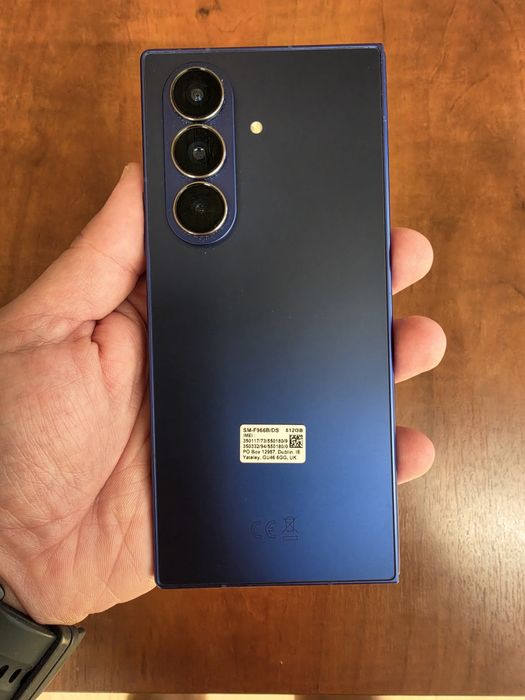 Telefon mobil Samsung Galaxy Z Fold7, 12GB RAM, 512GB, 5G, Blue Shadow