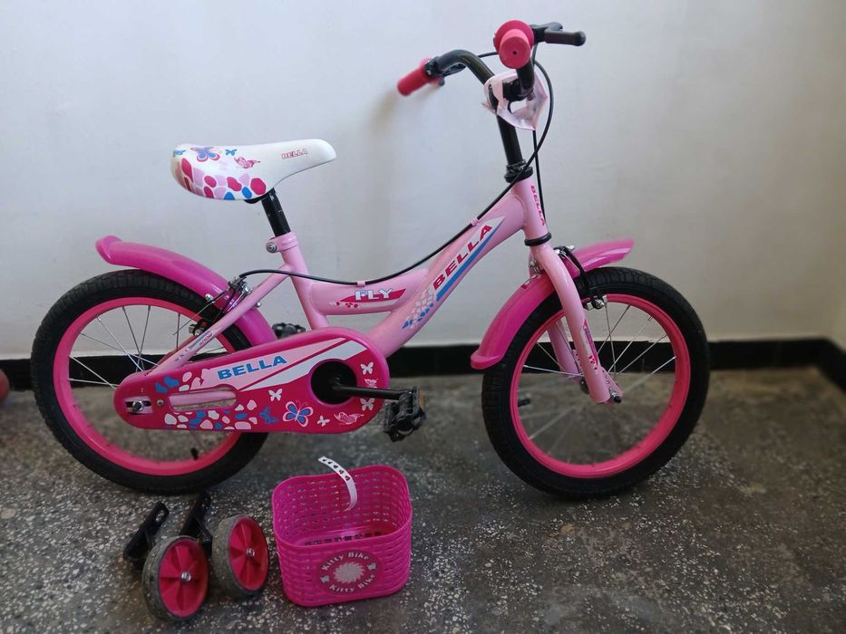 Детско колело с помощни колела